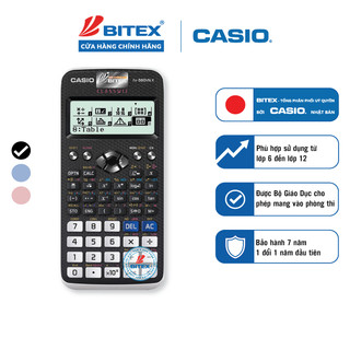 Máy tính học sinh Casio FX 580VN X  FX880 BTG (Có mã QR kích hoạt bảo hành điện tử 7 năm)[VPP GIÁ SỈ]