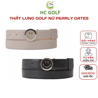 Thắt Lưng Golf Nữ PEARLY GATES Chất Liệu Da Cao Cấp Bền Bỉ Dễ Dàng Phối Đồ - HC GOLF