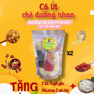 Combo 2 sét chè dưỡng nhan 500gr