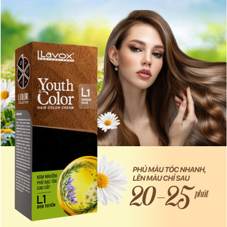 Kem Nhuộm Tóc Cao Cấp Youth&Color Lavox 60g