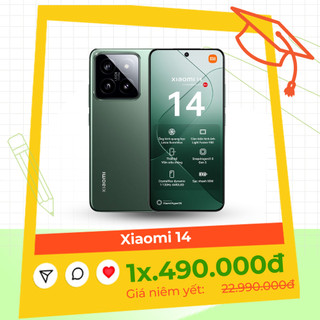 Điện thoại xiaomi 14 5g - full vat - hàng chính hãng, mới 100% - bảo hành 24 tháng
