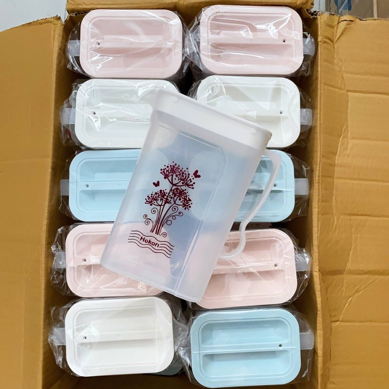 Ca vuông 1,8 lít Hokori - Nhựa Việt Nhật