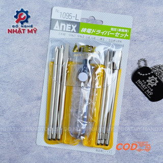 Bộ vít thử điện nhiều đầu thay thế anex no.1095-l - đồ nghề nhật mỹ