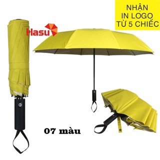Ô dù che mưa nắng cầm tay gấp gọn tự động 2 chiều Hasu