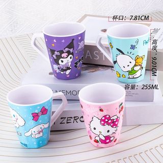 🌸LY CỐC CÓ QUAI CẦM HELLO KITTY DOREMON & FRIENDS
