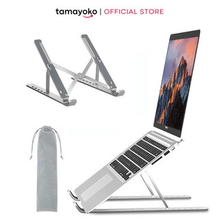 Giá Đỡ Laptop Tamayoko Hợp Kim Nhôm Cao Cấp, Dễ Dàng Gấp Gọn, Hỗ Trợ Tản Nhiệt
