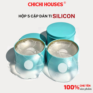 Miếng Dán Ngực Silicon Trong Suốt Che Nhũ Hoa Siêu Mỏng Tái Sử Dụng Nhiều Lần CHICHI BRA 999