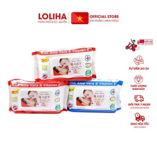 ⛔giadunghoangmai⛔ bộ 10 gói giấy ướt baby