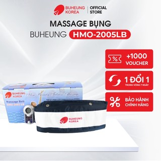 Massage bụng nhiệt hồng ngoại buheung hmo-2005lb, độ rung 6000 vòng/phút với công nghệ ứng dụng bộ vi xử lý led sưới ấm