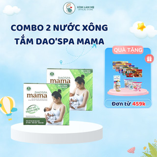 Combo 2 hộp (6 chai) nước thảo dược xông tắm Dao'spa mama - DK Pharma