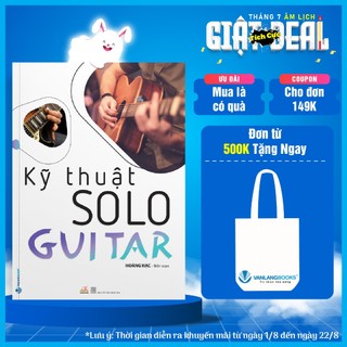 Sách kỹ thuật solo guitar - văn lang
