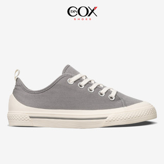 Giày Sneaker Vải Canvas Unisex Chính Hãng DINCOX C20 Grey Sang Trọng Tinh Tế Đơn Giản
