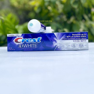 Kem đánh răng crest 3d white arctic fresh 135ml/ vivid mint ultra 147g, hàng mỹ