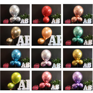 50 Bong Bóng Chrome Trang Trí Sinh Nhật, Thôi Nôi, Tiệc Cưới, Party, Lễ Hội, Sự Kiện ABSHOP COM VN