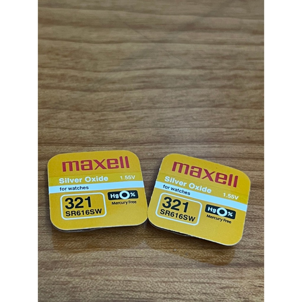 Pin Maxell 321 SR616S - Maxell 616 pin đồng hồ chính hãng, vỉ 1 viên