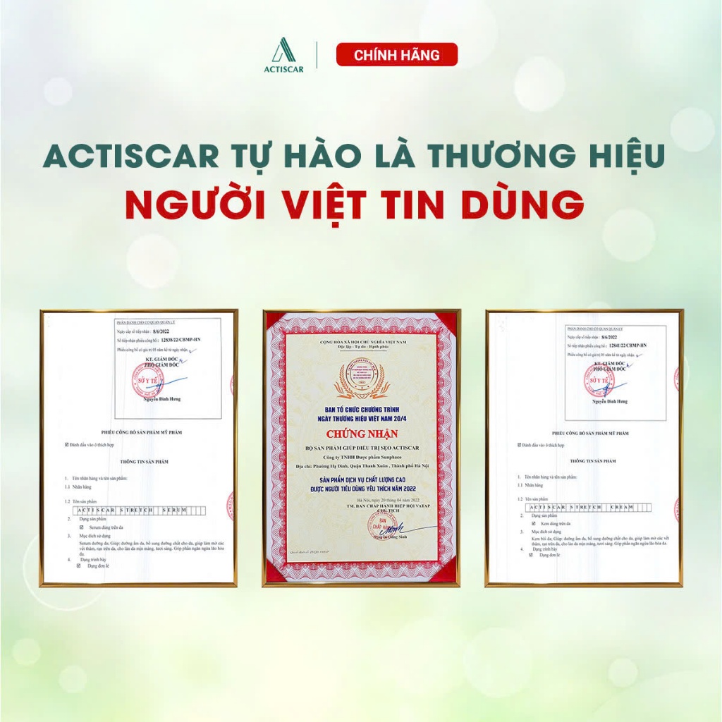 Kem Xóa Mờ Sẹo ACTISCAR-Hỗ Trợ Làm Mờ Sẹo Thâm, Sẹo Rỗ, Sẹo Lồi, Sẹo Lõm, Sẹo Bỏng Bô, Thủy Đậu 20g