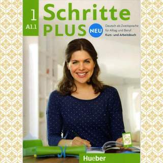 Sách giáo trình tiếng đức schritte plus neu a1.1 - kurs und arbeitsbuch + audio