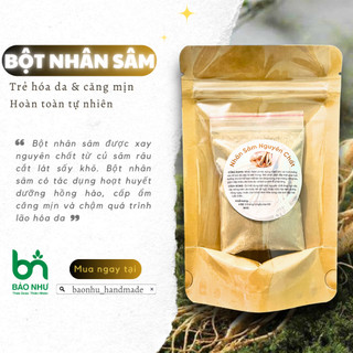 Bột Nhân Sâm - Da Căng Khoẻ, Trắng Hồng_Mp Handmade