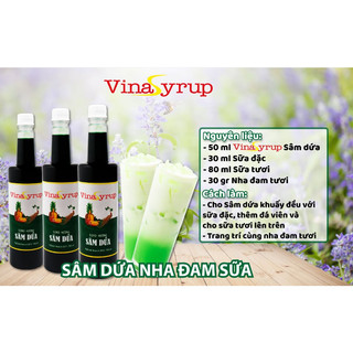 Siro hương sâm dứa hiệu Vina