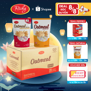 Thùng Bánh Yến Mạch Richy Mix vị