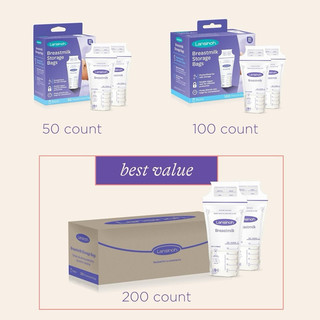 Túi trữ sữa mẹ Lansinoh-usa 100pcs,200pcs