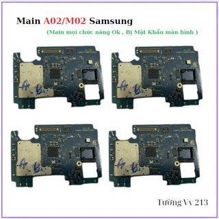 Main Samsung A02/M02,mọi chức năng ok,main bị mật khẩu màn hình