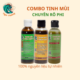 Combo Tinh Mùi Câu Cá  Rô Phi Tiger Fishing - Siêu nhạy, dễ sử dụng, siêu cuốn