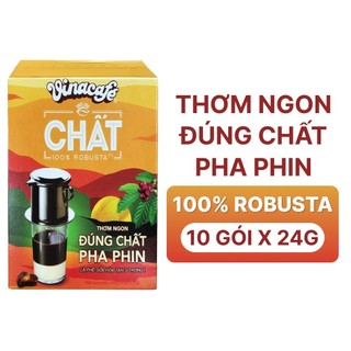 Combo 2 hộp cà phê vinacafé chất sữa đá 3in1 - hộp 10 gói x 24g