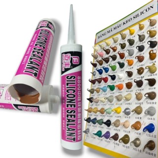 Keo silicon màu, silicon trích mạch hở