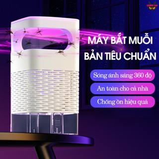  Đèn bắt muỗi thông minh máy bắt muỗi côn trùng công nghệ diệt khuẩn kép sử dụng ánh sáng UV phù hợp cho gia đình cáp USB 