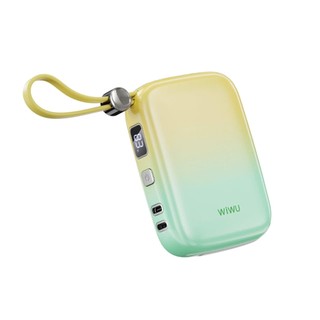 Pin sạc dự phòng mini đa màu sắc có kèm cáp sạc hỗ trợ sạc nhanh Wiwu monaco wi-P042 10000mah