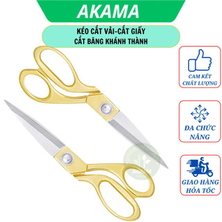 Kéo cắt vải, kéo thợ may K38, siêu sắc bén, cán vàng, dài 263mm
