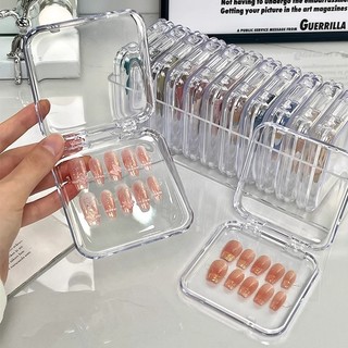 Hộp Đựng Nailbox , Móng Tay Giả Trong Suốt Và Nhiều Màu Chất Liệu Nhựa Mika Cao Cấp 88837 Chợ Tốt Store