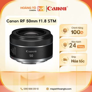 Ống kính Canon RF 50mm f/1.8 STM | Mới Chính hãng