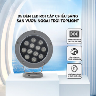 Đèn led rọi cây chiếu sáng tô điểm không gian sân vườn ngoài trời 6W - 12W - 18W