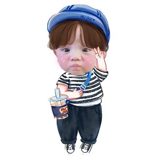 Chibi size 60cm trang trí sinh nhật cho bé