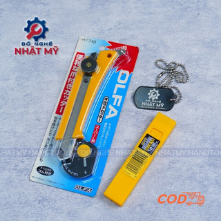 Dap rọc giấy, hộp 10 lưỡi dao rọc giấy 18mm olfa 174b | lb-10
