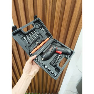 máy bắn vít , máy khoan bin mini cầm tay 48 chi tiết