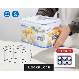 Hộp nhựa bảo quản thực phẩm lock&lock classic 9l hpl838