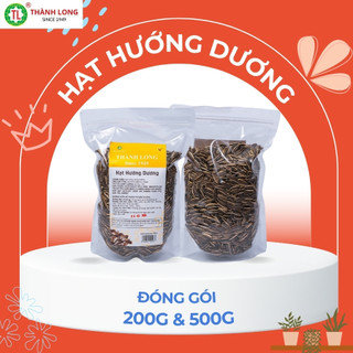 Hạt hướng dương rang mộc truyền thống Thành Long gói/bịch 200g/500g - Việt Nam