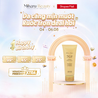 Sữa dưỡng thể trẻ hoá mịn màng tinh chất Peptide và Collagen – 7GF Moisture Body Cream 150g