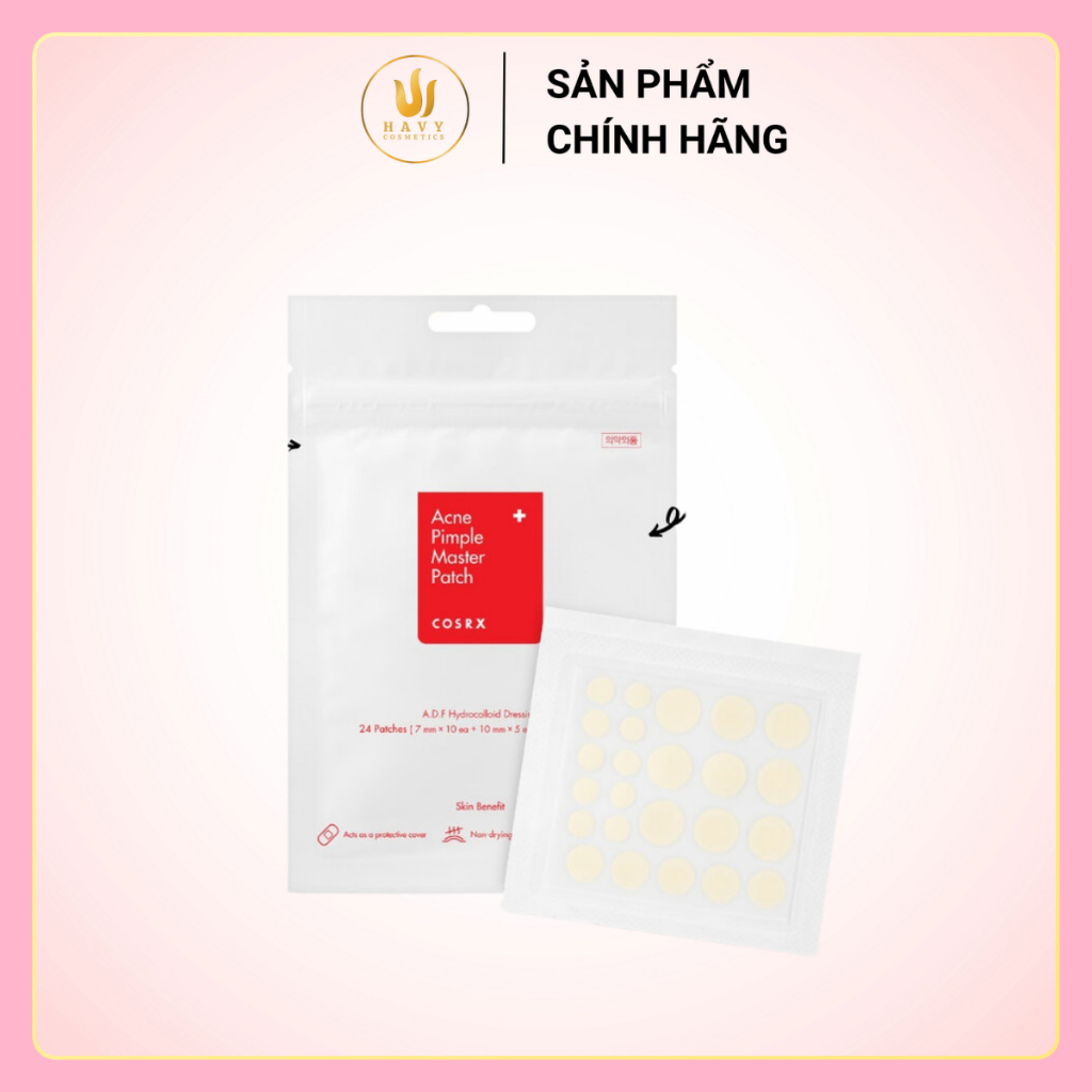 Dán Mụn Cosrx Acne Pimple Master Patch 24 Miếng