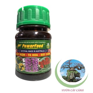 Phân cá Hữu cơ PowerFeed Chai 100ml - Mập mầm, to hoa, dày cánh