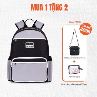 Scarab Multi Upgrade Backpack Unisex - Balo Đi Học Nhỏ Gọn, Đựng Vừa Laptop 14inch