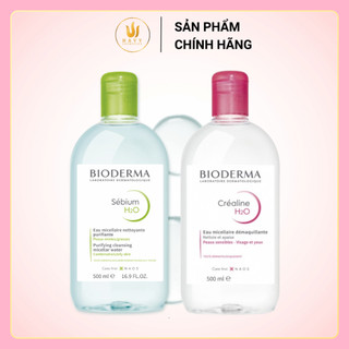  Nước tẩy trang Bioderma 500ml Chính Hãng Pháp cho da khô da dầu da nhạy cảm 