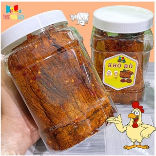   300 500.Gram  Khô Bò Miếng Mềm Lát Mỏng  - Khô Bò Hồng Ngự Loại 1 Chất Lượng 