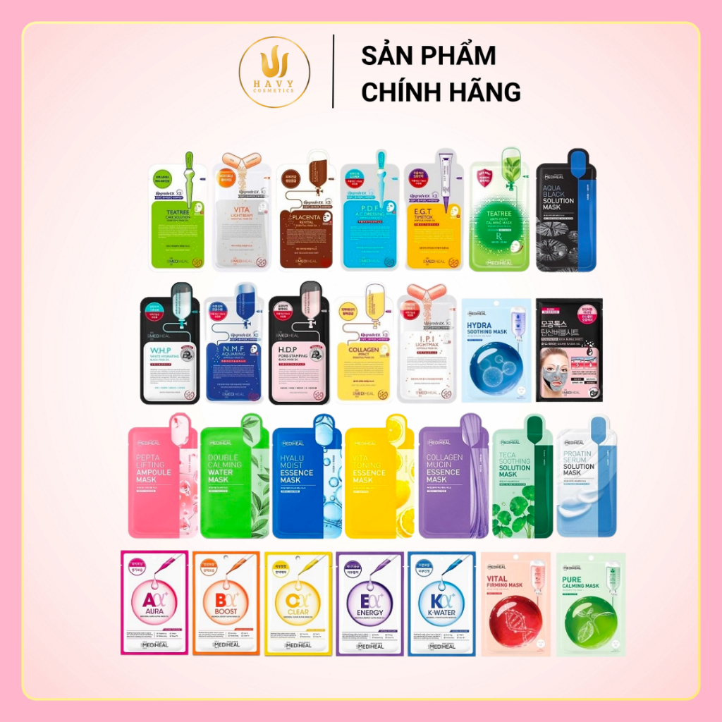 Lẻ miếng mặt nạ Mediheal Essential Mask Ex 25ml