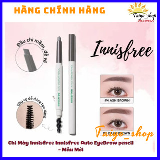 Chì kẻ mày 2 đầu Eco EyeBrown Pencil INNISFREE