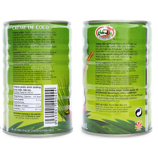 Nước Cốt Dừa WONDERFARM Lon Thiết 400ml