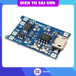 Mạch sạc pin TP4056 có IC bảo vệ Cổng Micro - Cổng Type C